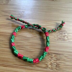 Greer Woven Bracelet anklet trendy comfortable tie embroidery thread woven gift